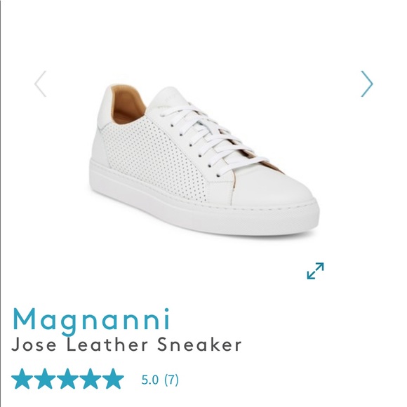 magnanni jose leather sneaker